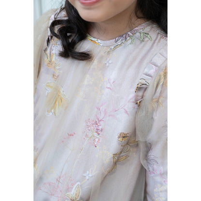 Chanté - Shaza Girl Dress in Sand