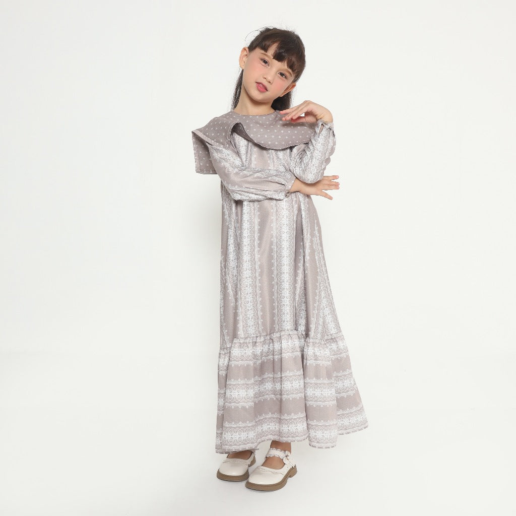 Chanté - Dalwa Girl Dress in French Taupe (Kids Dress)