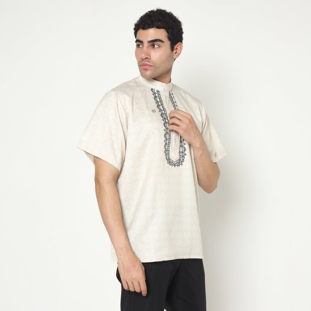 Chanté - Namir Men Shirt in Alpine Oat