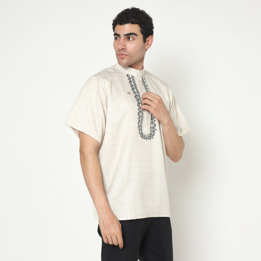 Chanté - Namir Men Shirt in Alpine Oat