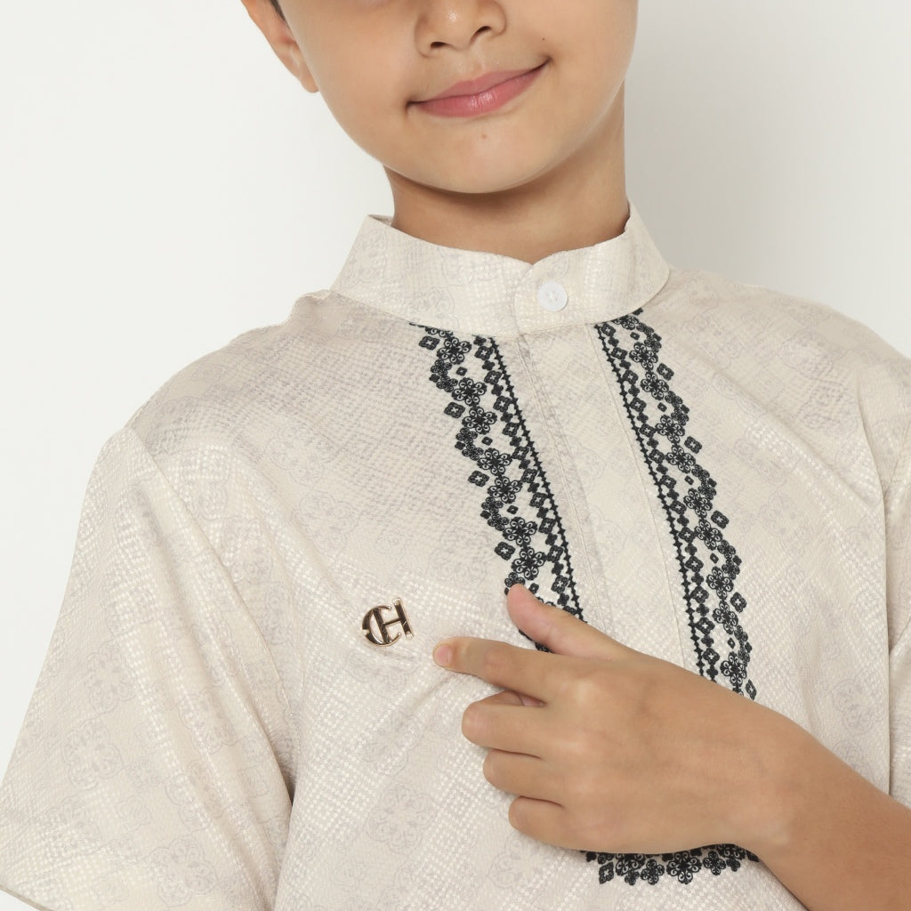 Chanté - Naji Boy Shirt in Alpine Oat