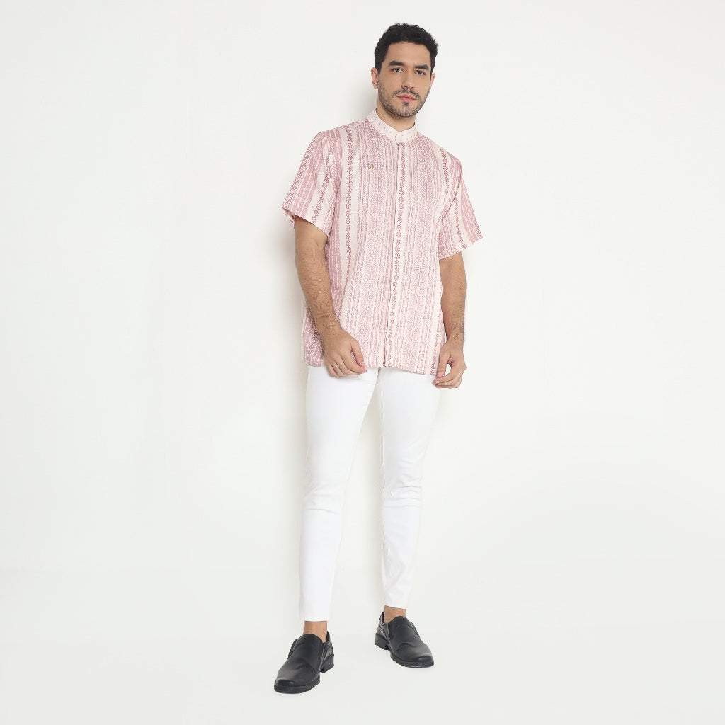 Chanté - Danir Men Shirt in Lace Pink (Men Shirt)