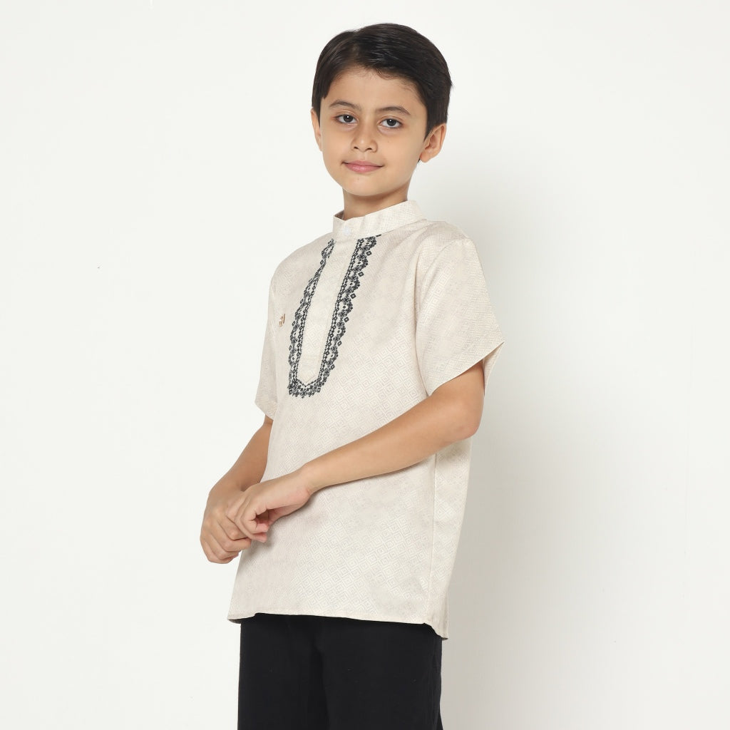 Chanté - Naji Boy Shirt in Alpine Oat