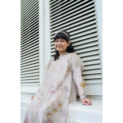 Chanté - Shaza Girl Dress in Sand