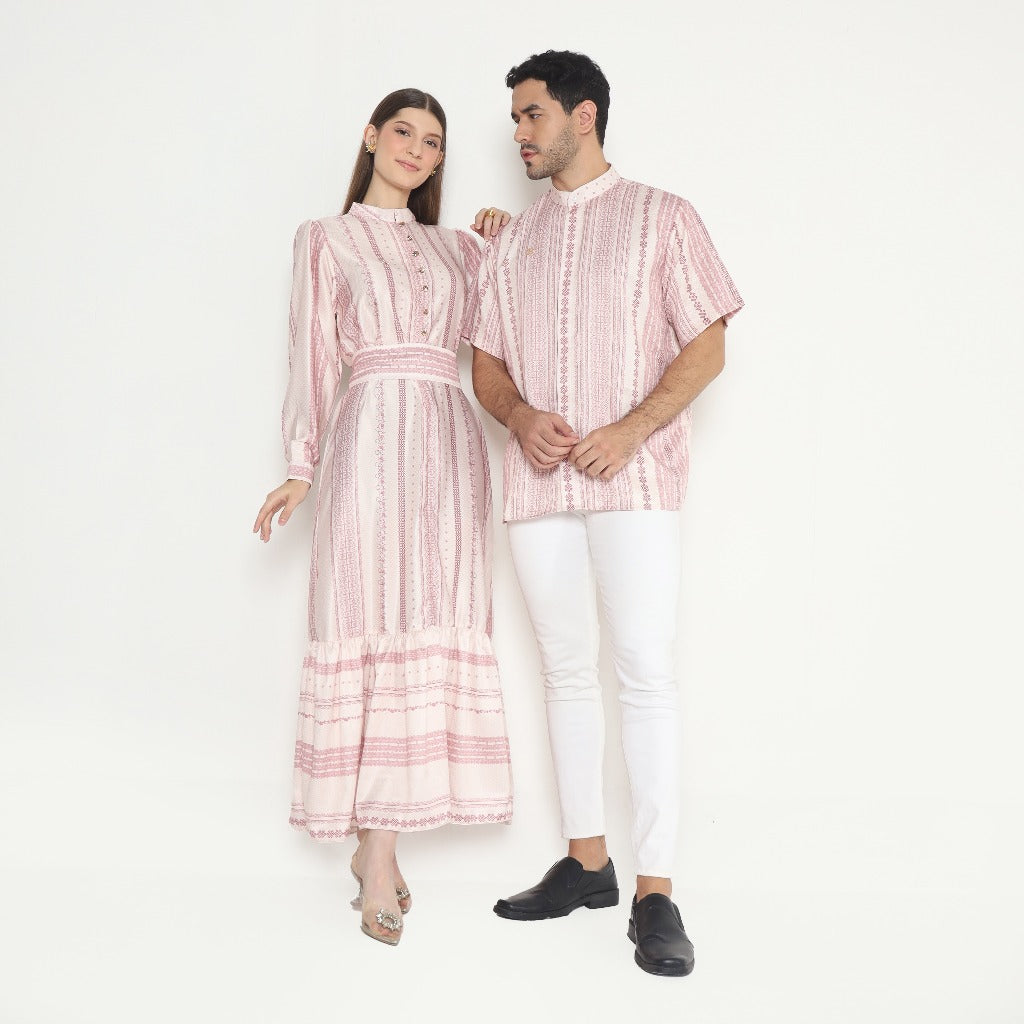 Chanté - Dilna Dress in Lace Pink (Women Dress)