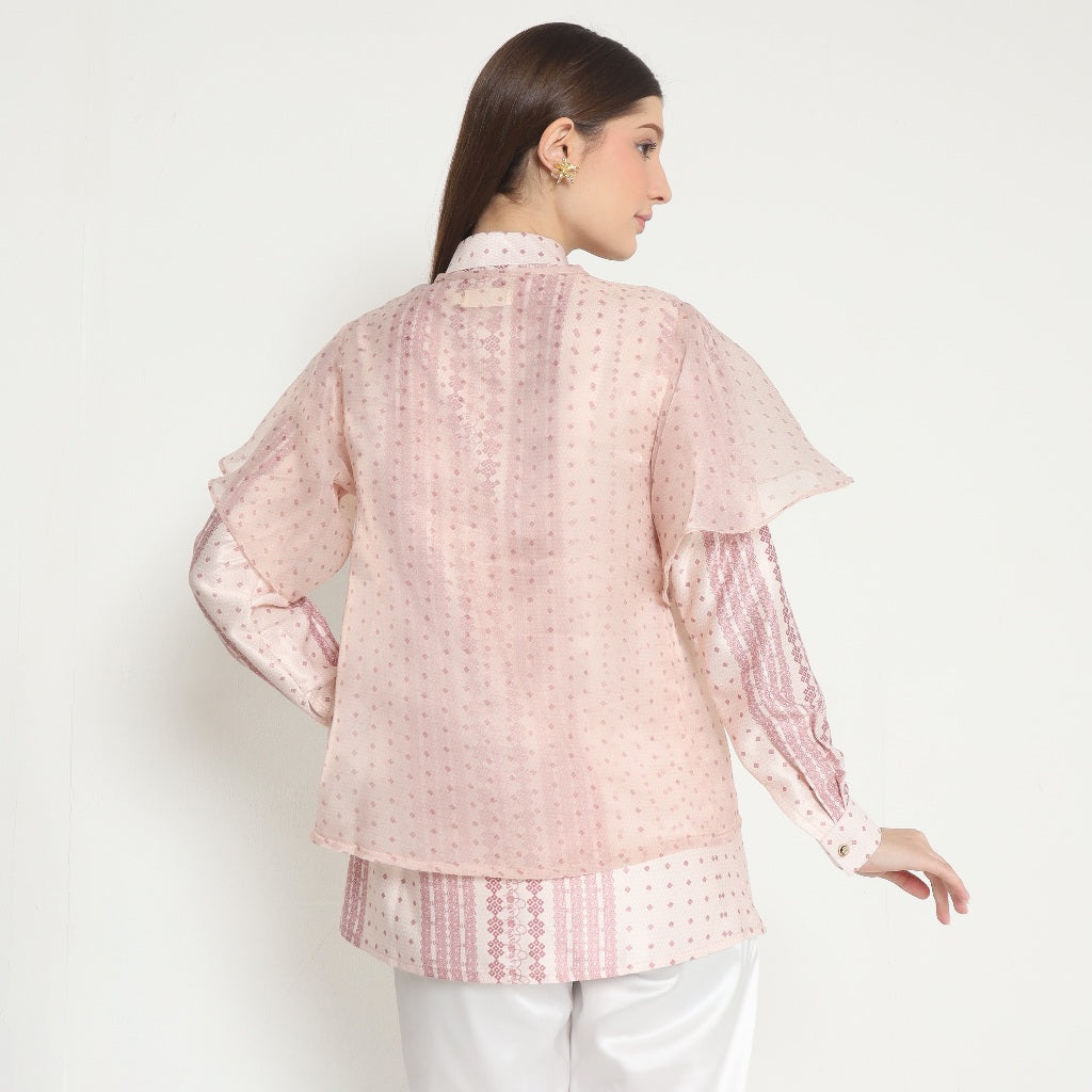Chanté - Diwa Blouse in Lace Pink (Women Blouse)