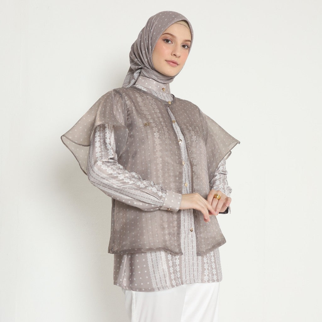 Chanté - Diwa Blouse in French Taupe (Women Blouse)