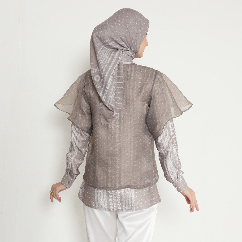 Chanté - Diwa Blouse in French Taupe (Women Blouse)