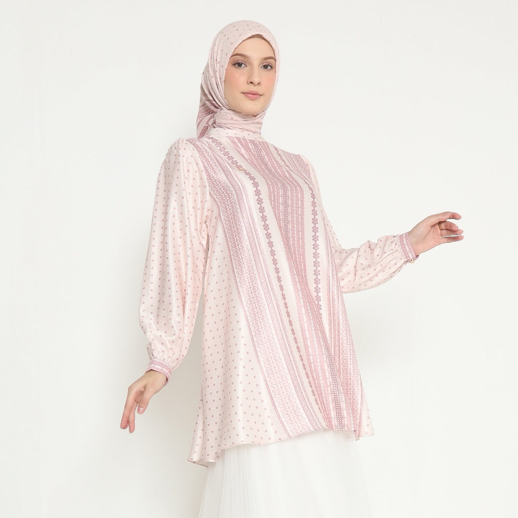 Chanté - Dinar Tunic in Lace Pink (Women Tunic)