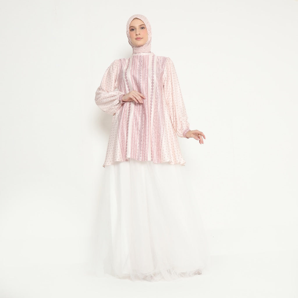 Chanté - Dinar Tunic in Lace Pink (Women Tunic)