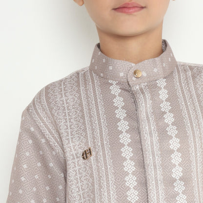 Chanté - Dhamir Boy Shirt in French Taupe