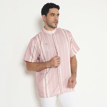 Chanté - Danir Men Shirt in Lace Pink (Men Shirt)