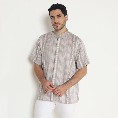 Chanté - Danir Men Shirt in French Taupe (Men Shirt)