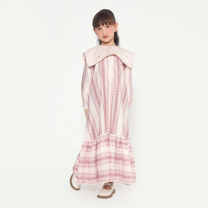 Chanté - Dalwa Girl Dress in Lace Pink (Kids Dress)