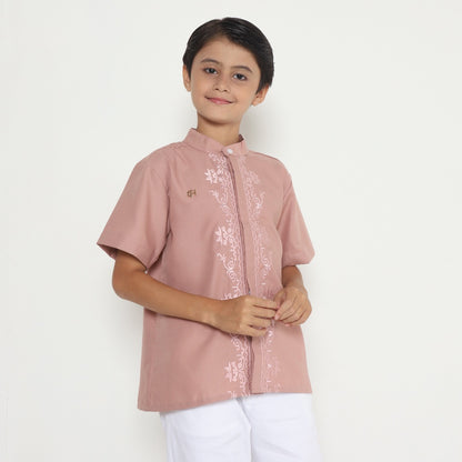 Chanté - Sakha Boy Shirt in Coral