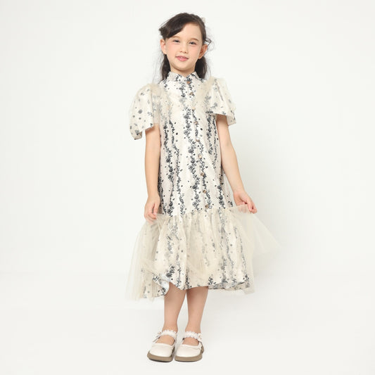 Chanté - Nima Girl Dress in Alpine Oat