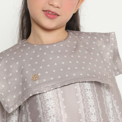 Chanté - Dalwa Girl Dress in French Taupe (Kids Dress)