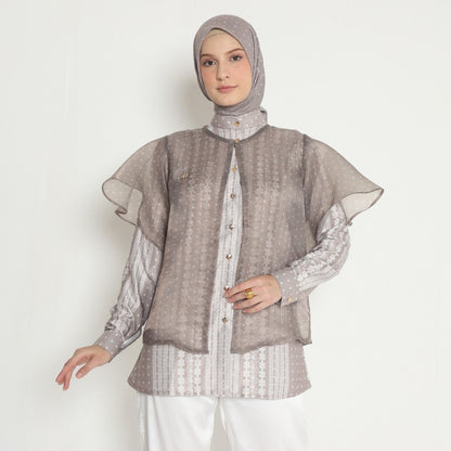 Chanté - Diwa Blouse in French Taupe (Women Blouse)