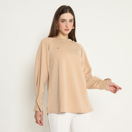 Chanté - Ottilia Blouse in Sand (Women Blouse)