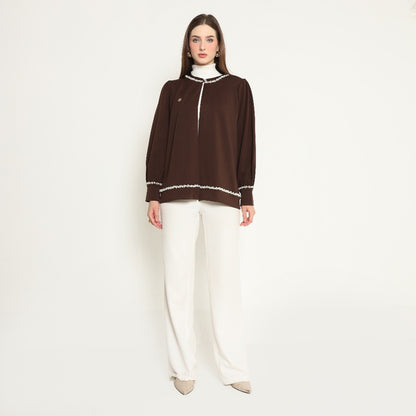 Chanté - Oria Cardigan in Truffle (Women Outer)