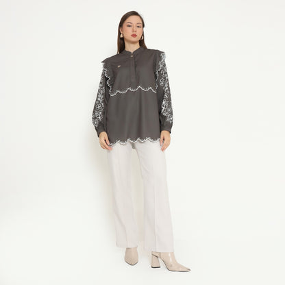 Chanté - Philippa Blouse in Dark Olive