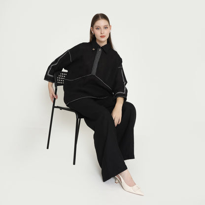 Chanté - Phoebe Blouse in Black