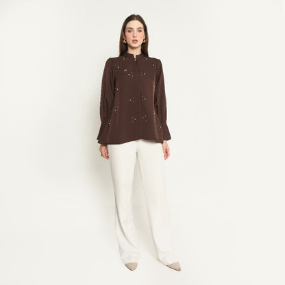 Chanté - Olea Shirt in Espresso (Women Shirt)
