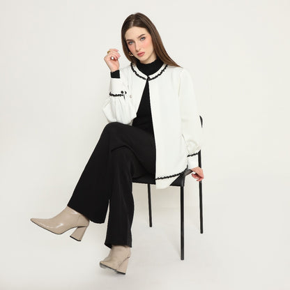 Chanté - Oria Cardigan in Broken White
