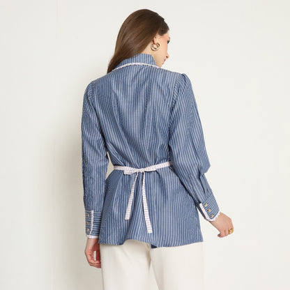 Chanté - Orila Tunic in Blue Denim