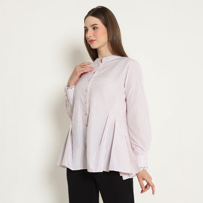 Chanté - Oliva Shirt in White Candy