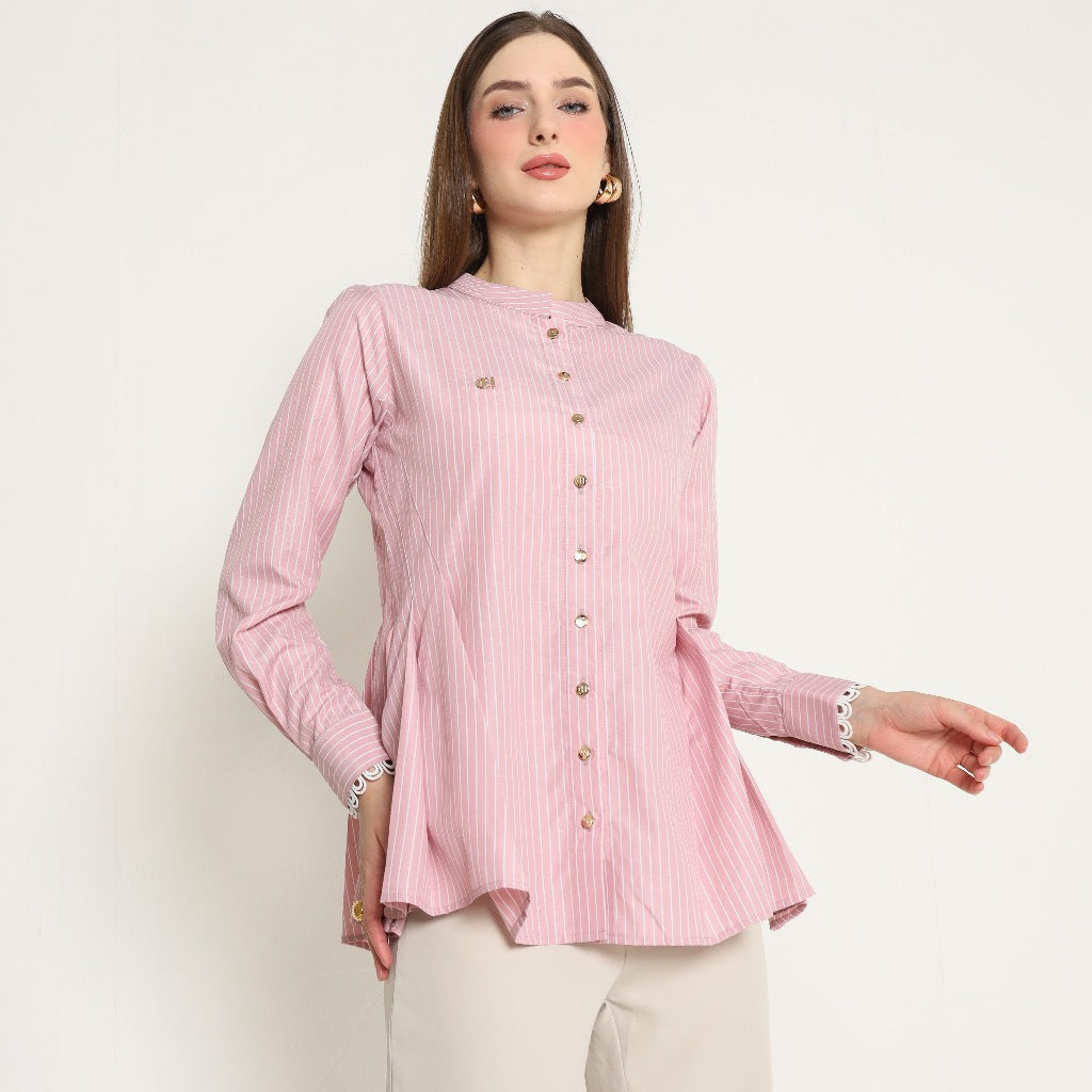 Chanté - Oliva Shirt in Pink (Women Shirt)