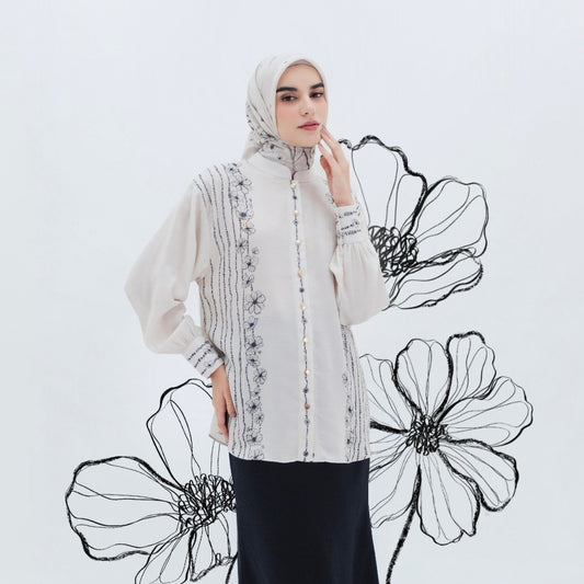 Chanté - Prilla Shirt in Ivory