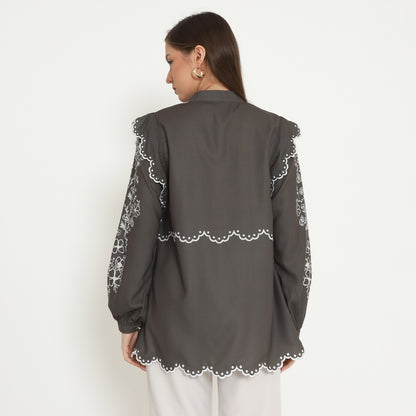 Chanté - Philippa Blouse in Dark Olive