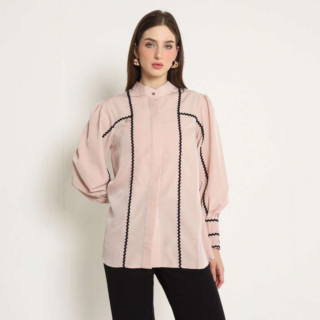 Chanté - Oriana Shirt in Nude Pink (Women Shirt)