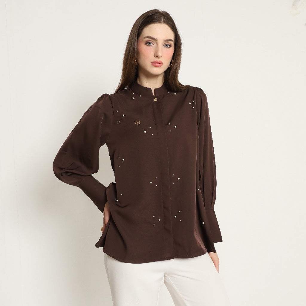 Chanté - Olea Shirt in Espresso (Women Shirt)