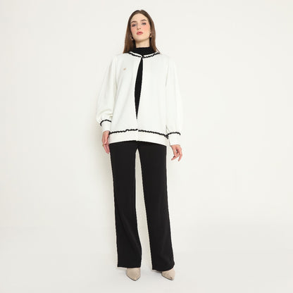 Chanté - Oria Cardigan in Broken White