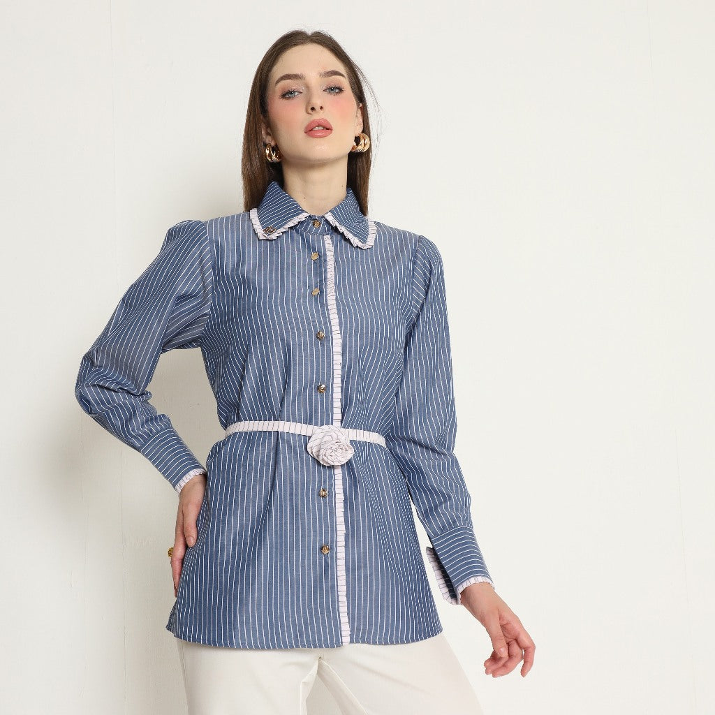 Chanté - Orila Tunic in Blue Denim