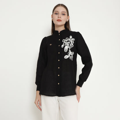 Chanté - Petalia Shirt in Black