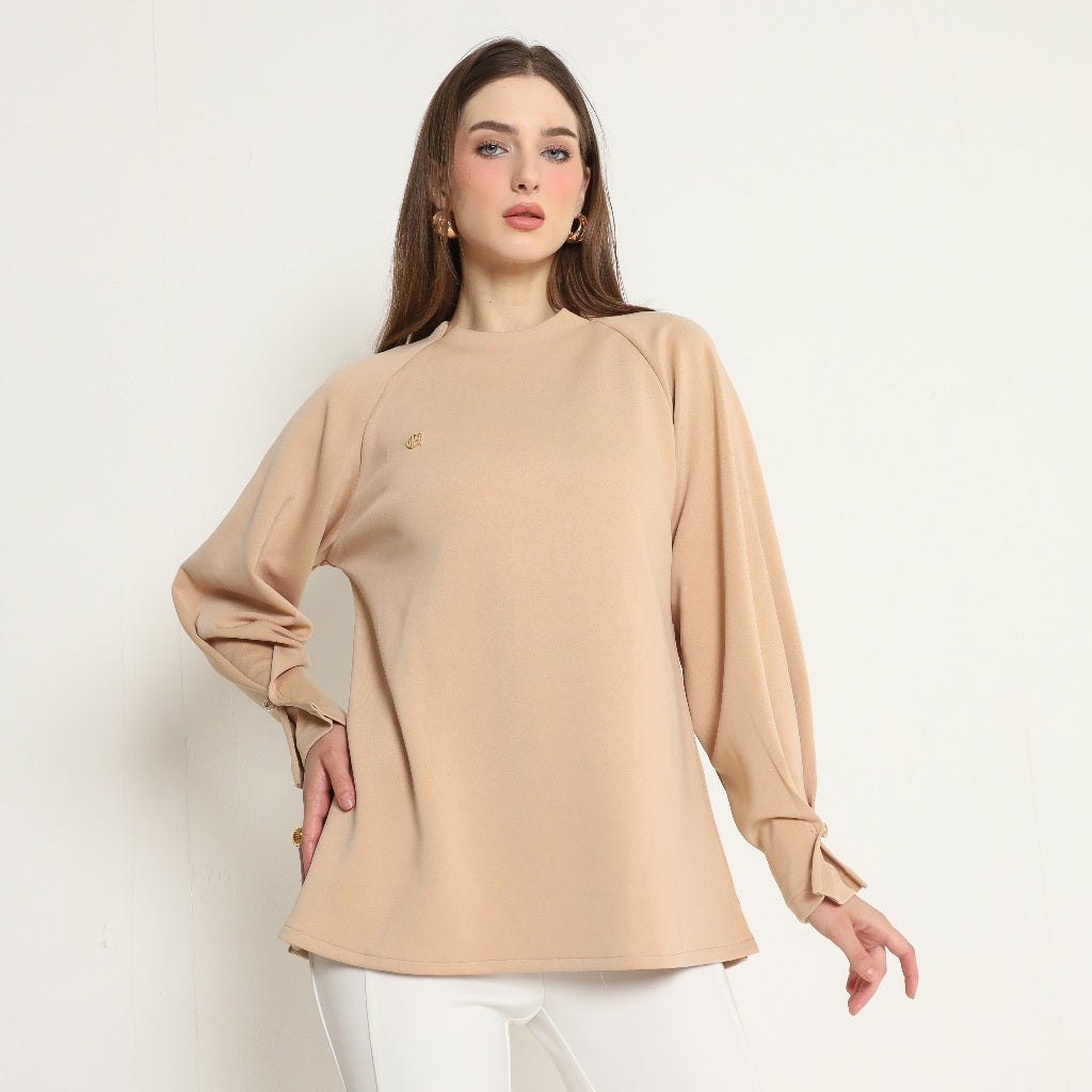Chanté - Ottilia Blouse in Sand (Women Blouse)