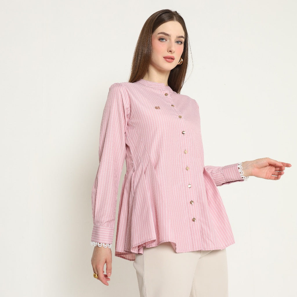 Chanté - Oliva Shirt in Pink (Women Shirt)