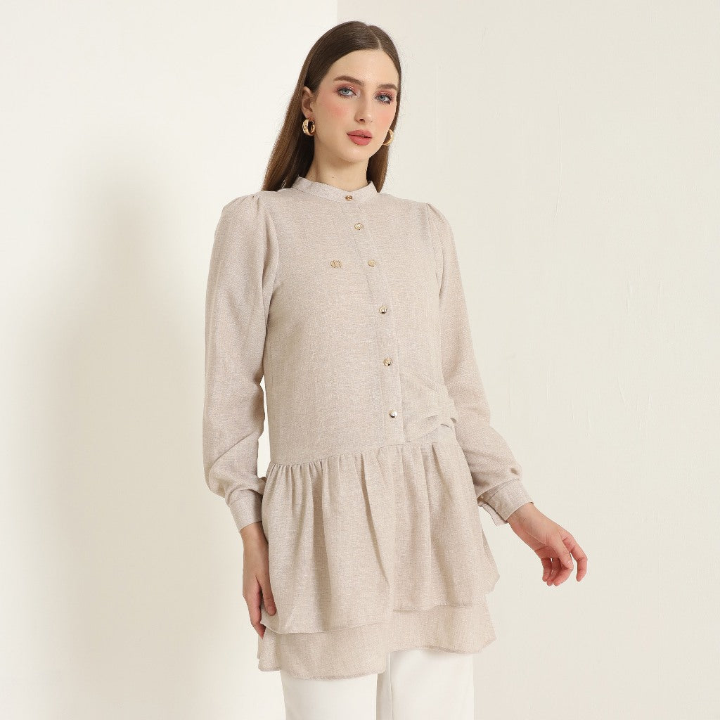 Chanté - Olia Blouse in Oat