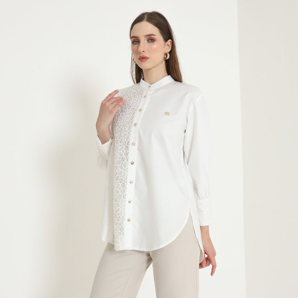 Chanté - Oleta Shirt in Broken White