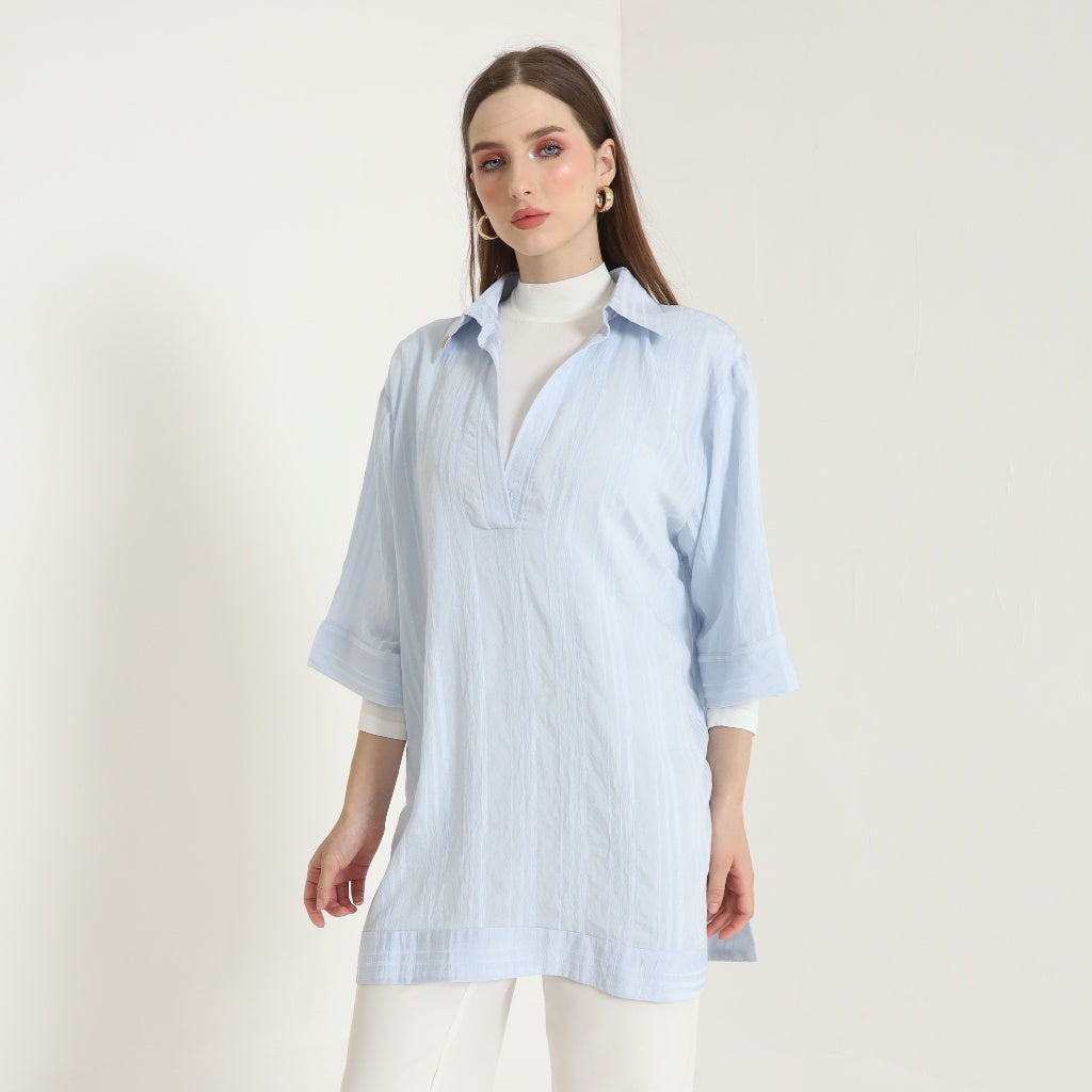 Chanté - Olenka Blouse in Sky Blue