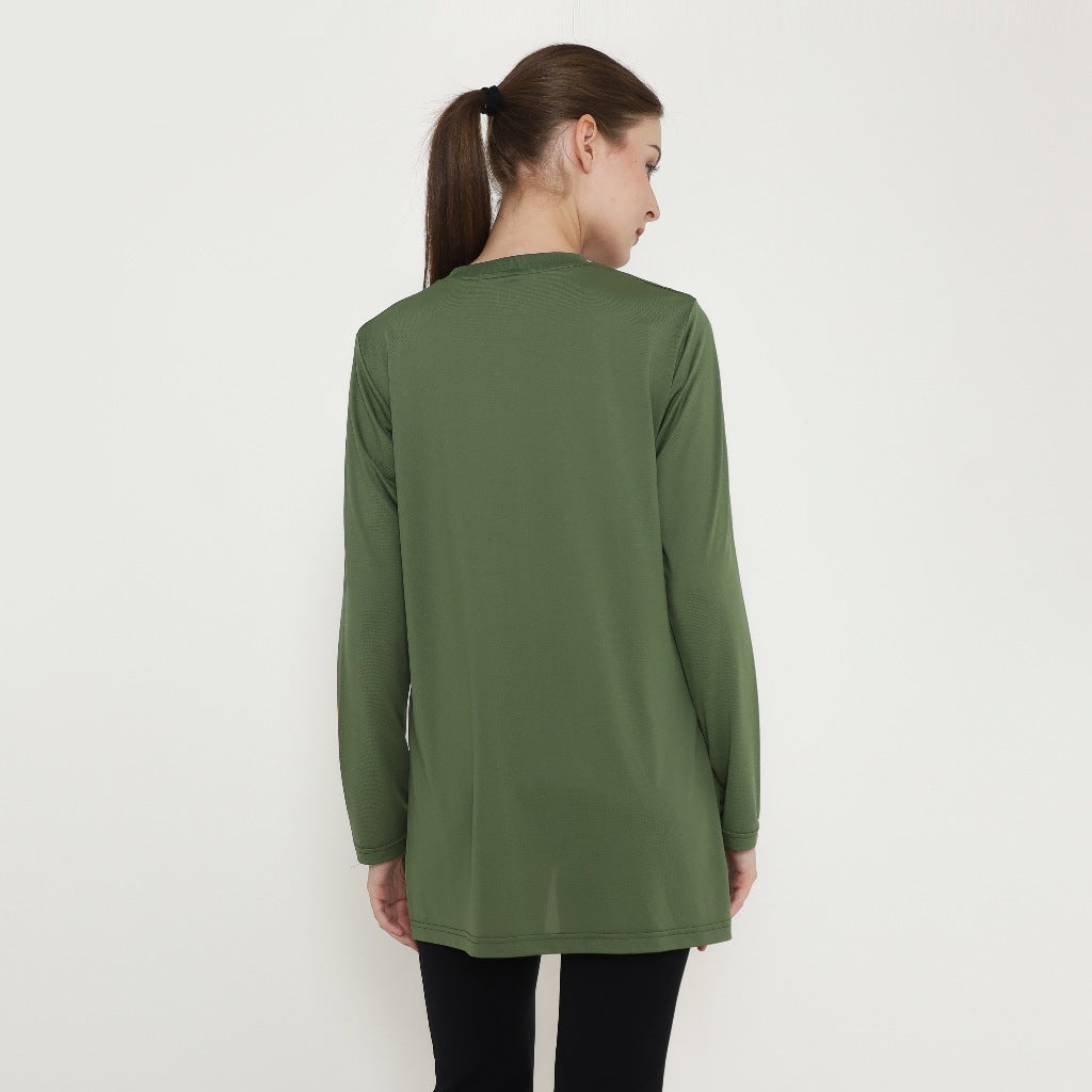 Chanté - Oriel Active Blouse in Army Green