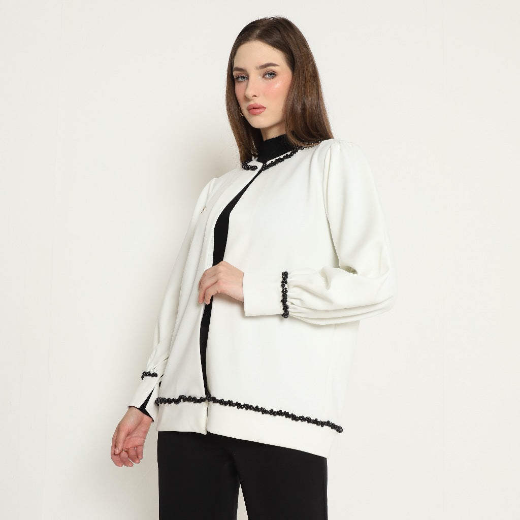 Chanté - Oria Cardigan in Broken White