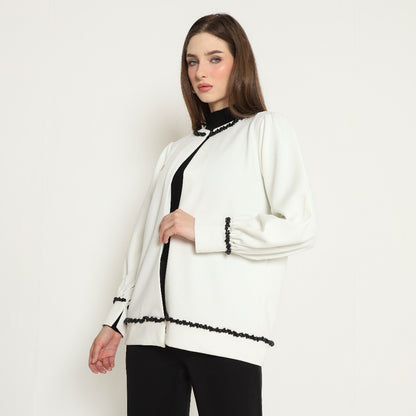 Chanté - Oria Cardigan in Broken White