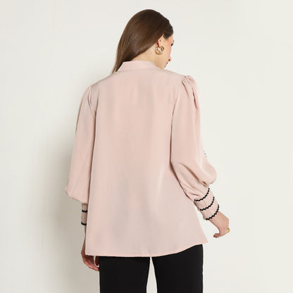 Chanté - Oriana Shirt in Nude Pink (Women Shirt)