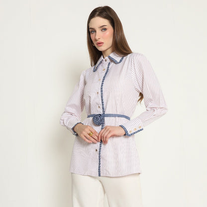 Chanté - Orila Tunic in Pearl White