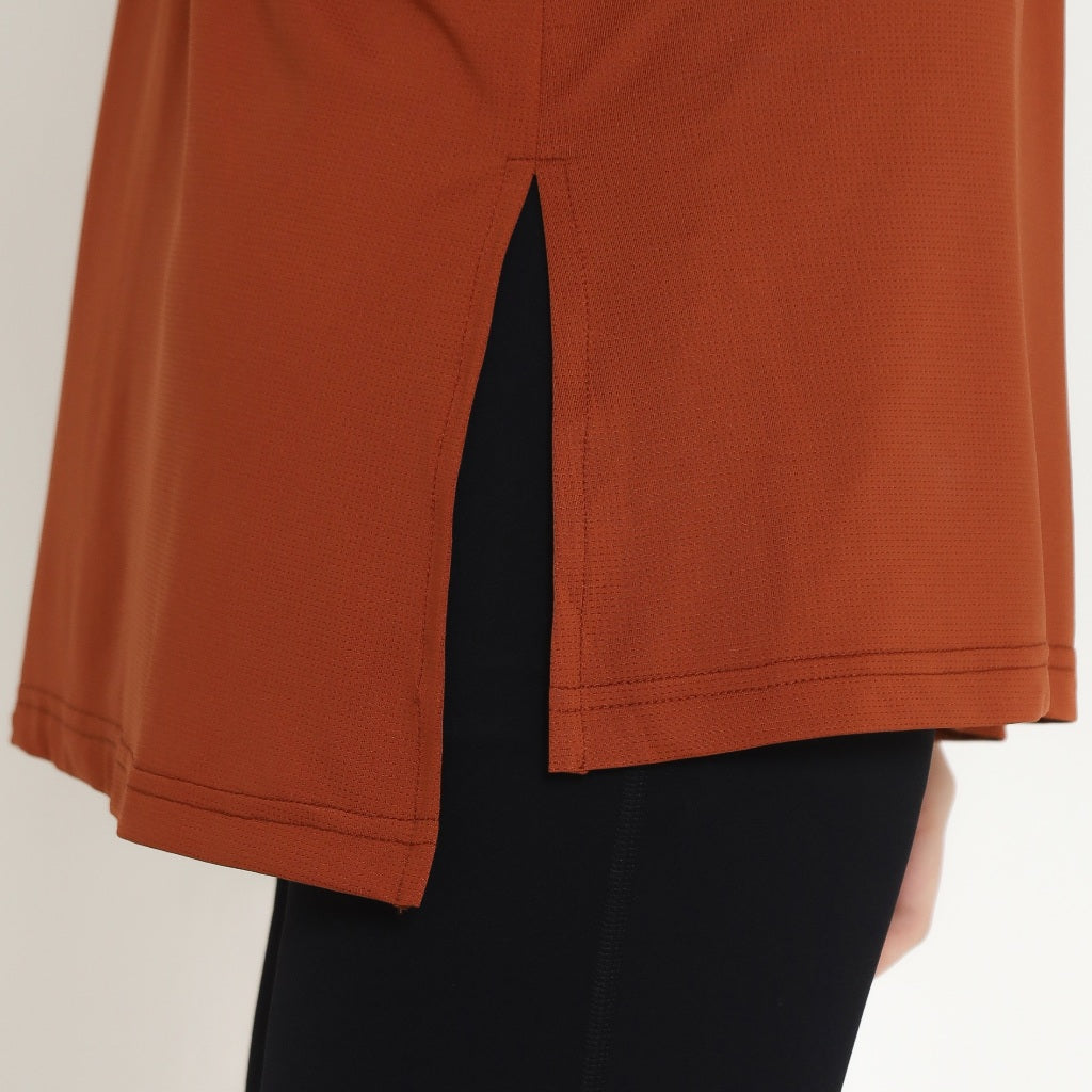 Chanté - Oriel Active Blouse in Rust