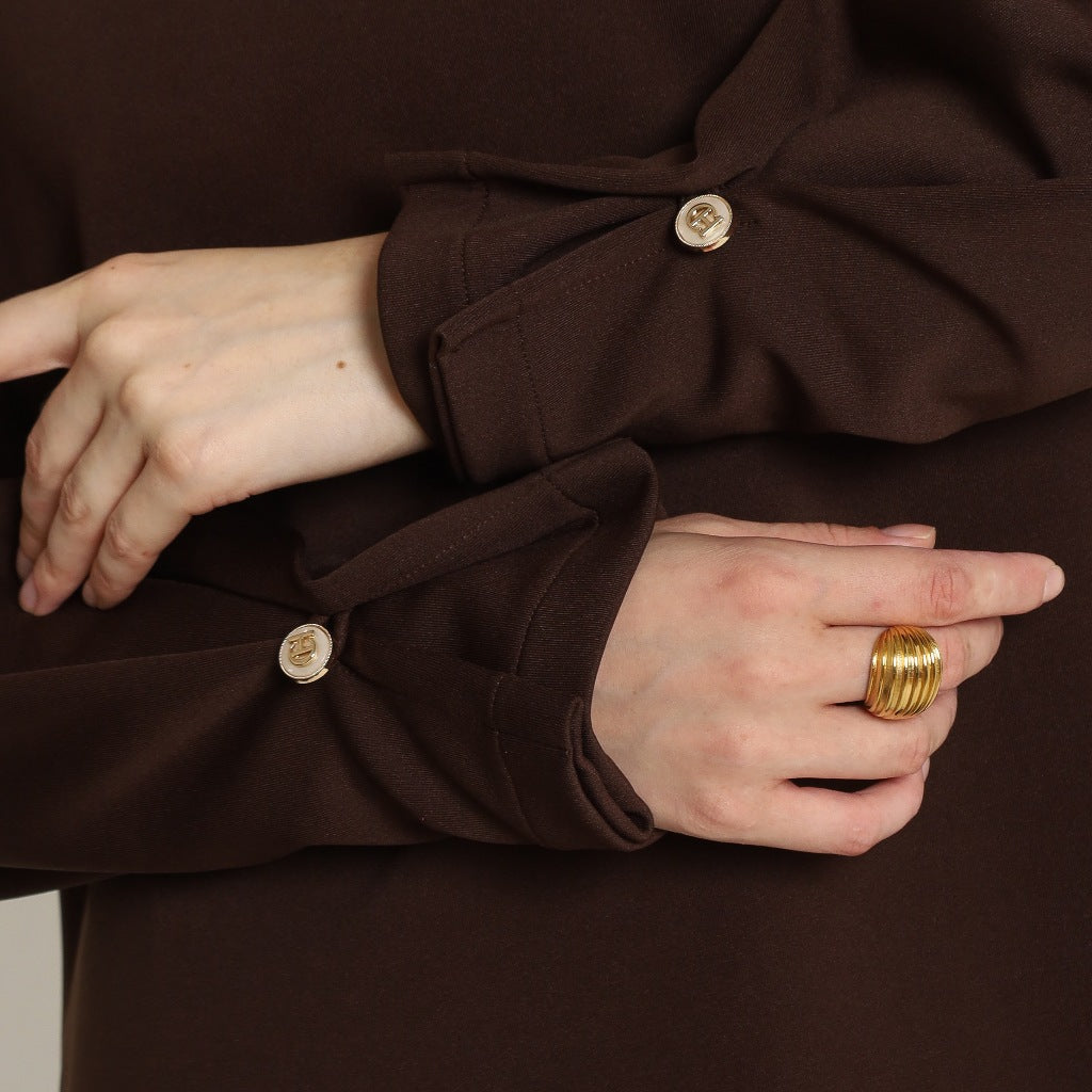 Chanté - Ottilia Blouse in Truffle (Women Blouse)